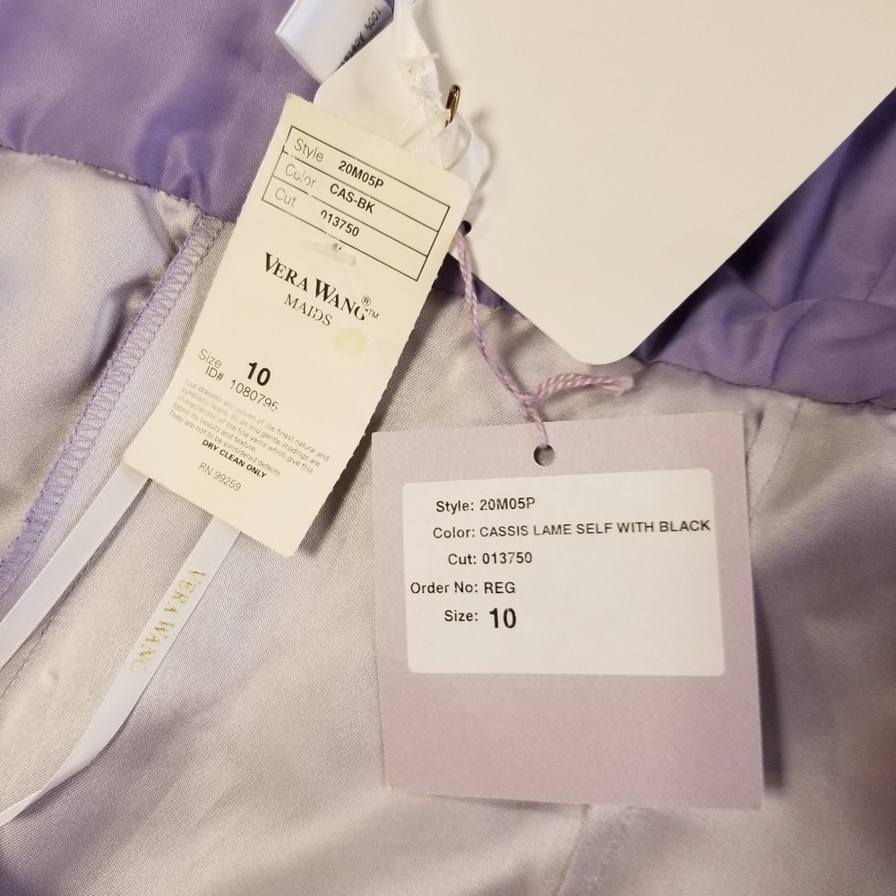 Vera Wang Maids Bridesmaid Dress NWT - Picture 7 of 8